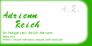 adrienn reich business card